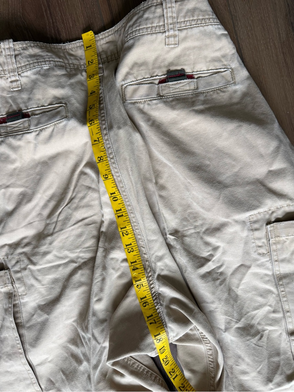 Vintage Abercrombie Fitch Paratrooper Pants Mens 36 Cargo Fatigue Military Baggy - Picture 5 of 8